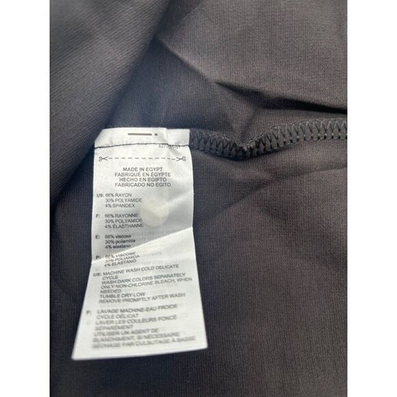 Adidas Golf Men’s ¼ 3 stripe top, Black, XL - Picture 6 of 11